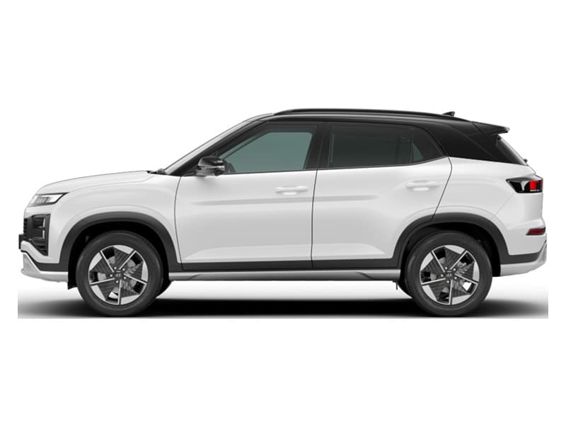 Atlas White with Abyss Black Roof