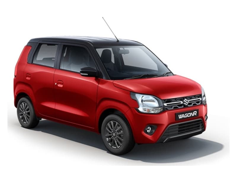 Gallent Red with Pearl Bluish Black Metallic Roof